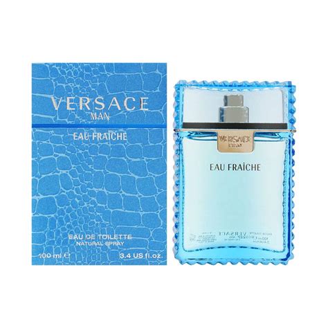 versace aftershave pour homme|Versace man eau fraiche 100ml.